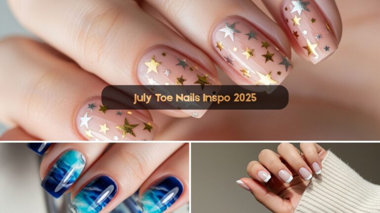 July Toe Nails Inspo 2025: Trendy Gel Designs You’ll Love This Season