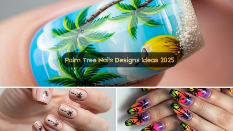 Palm Tree Nails Designs Ideas 2025: 10 Tropical Vibes for Your Nails